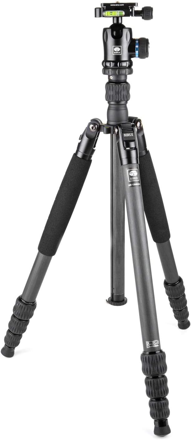 Lightweight Carbon Fiber Tripod with Ball Head and Case R60676