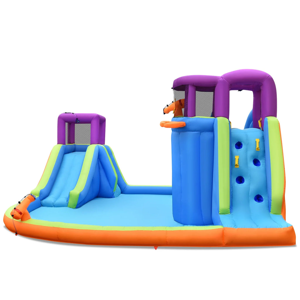 Inflatable Water Slide Bouncer with Climbing Wall C594242