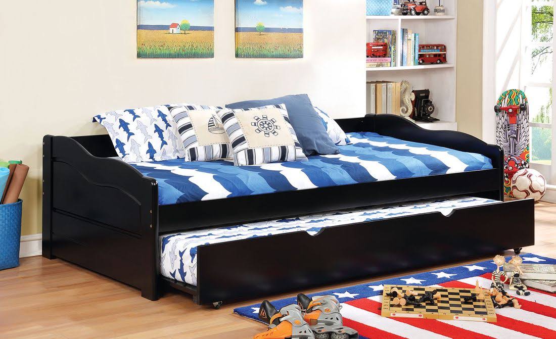 Black Trundle Daybed F111545