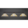Three Light Billiard with Glass I3794