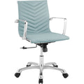 Light Blue Adjustable Office Chair N251