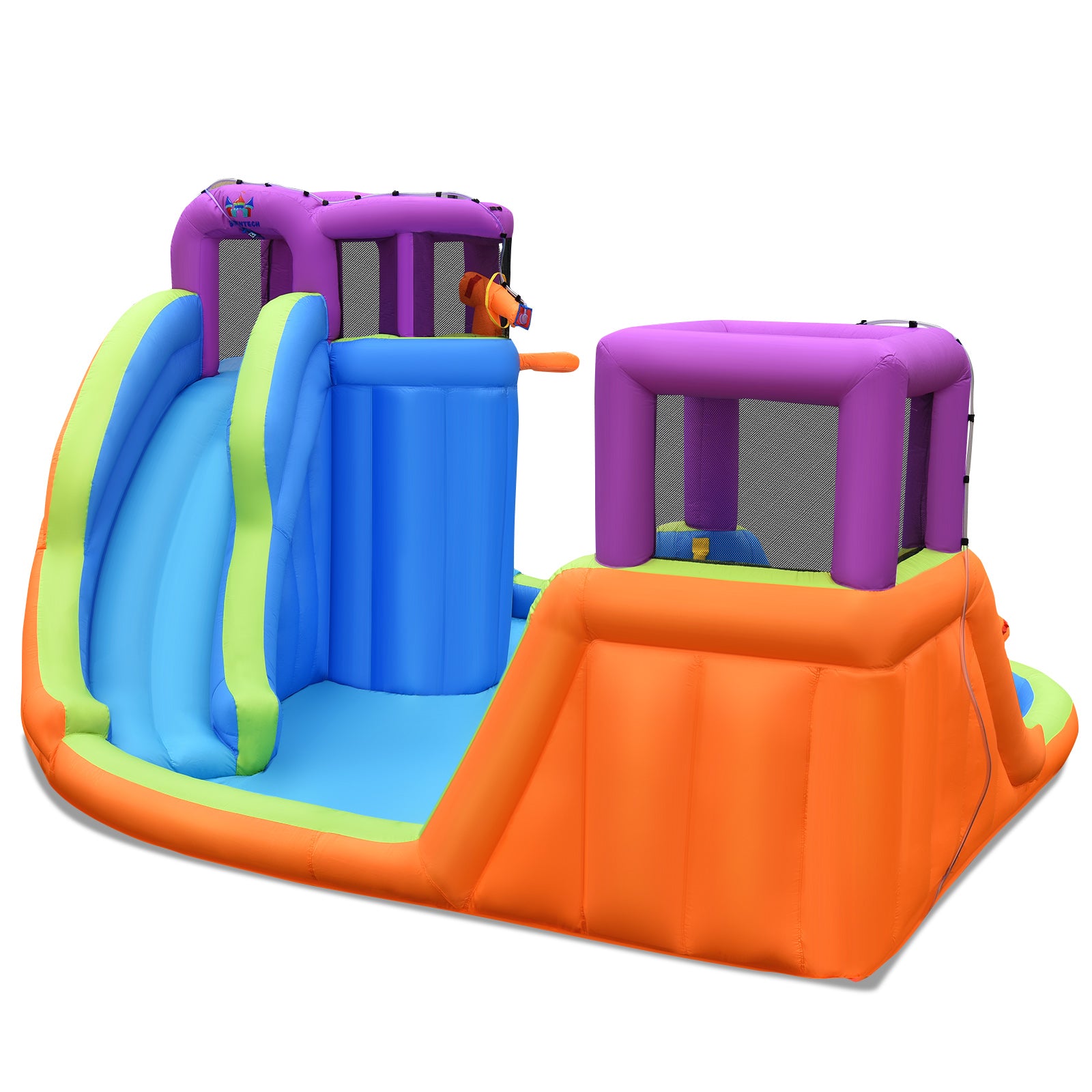 Inflatable Water Slide Bouncer with Climbing Wall C594242