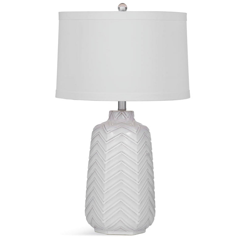 White Ceramic Table Lamp Z826