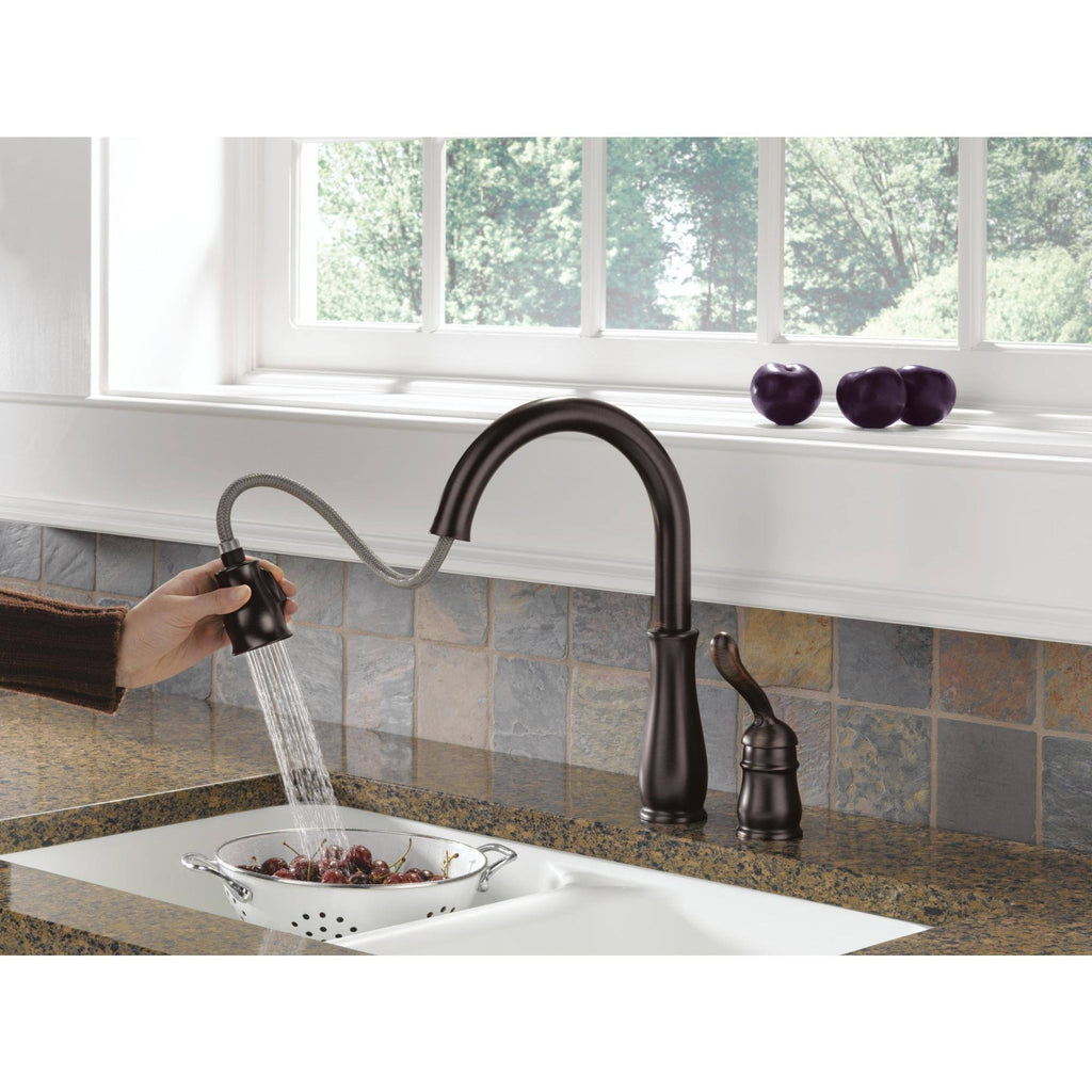 Arctic Stainless Pull-Down Kitchen Faucet E900383