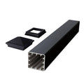 Beveled Post Sleeve Kit 5in x 5in x 45in Serene Black V50390
