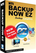 Backup Now EZ 7 (3 Computers) PC Backup Software P681