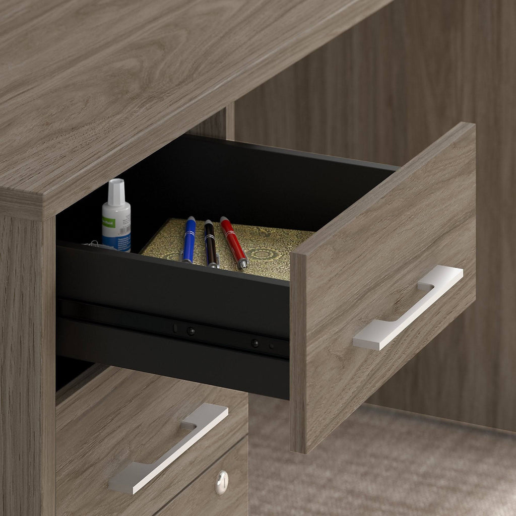 Modern Hickory 3-Drawer File Cabinet R285
