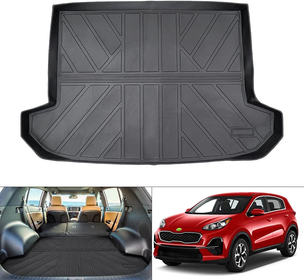 Car Cargo Mat for Kia Sportage 2017 2022 All Weather Custom Fit TPO Cargo Liner T51997