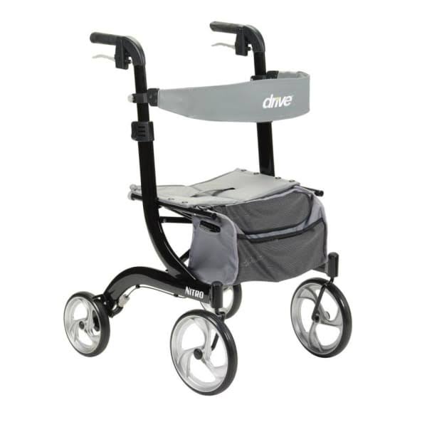 Petite Black Rollator Walker C5795