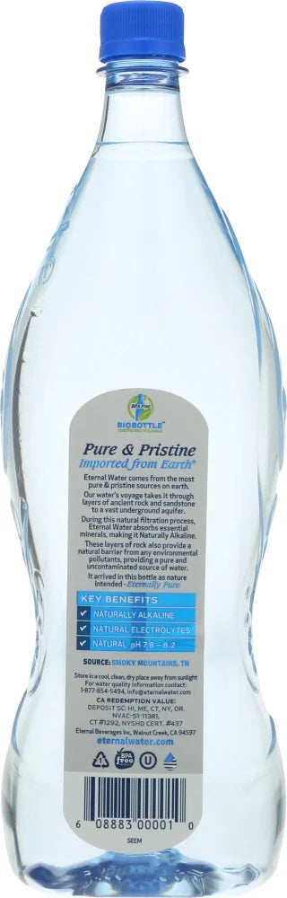 Naturally Alkaline Spring Water - Case of 12 - 1.5 Liter X128415