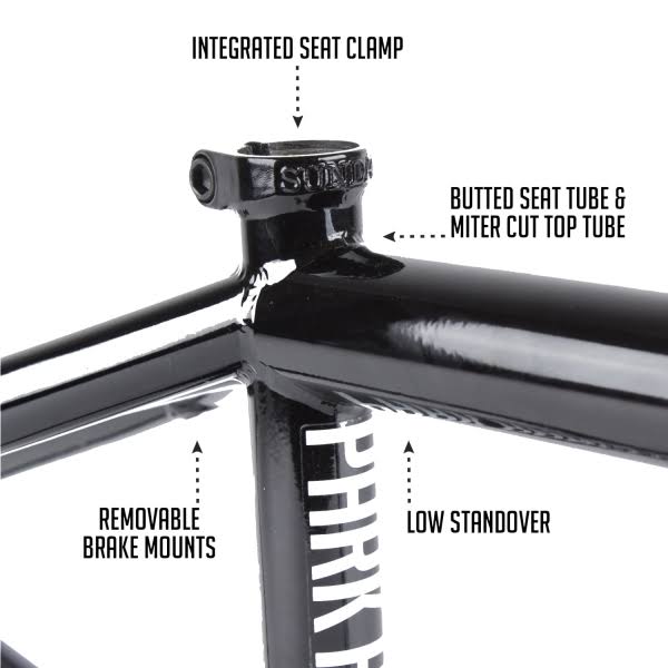 Gloss Black BMX Frame T342620