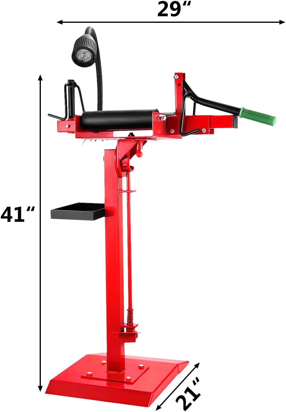 Manual Tire Spreader with Stand Adjustable LED Light Tool X362