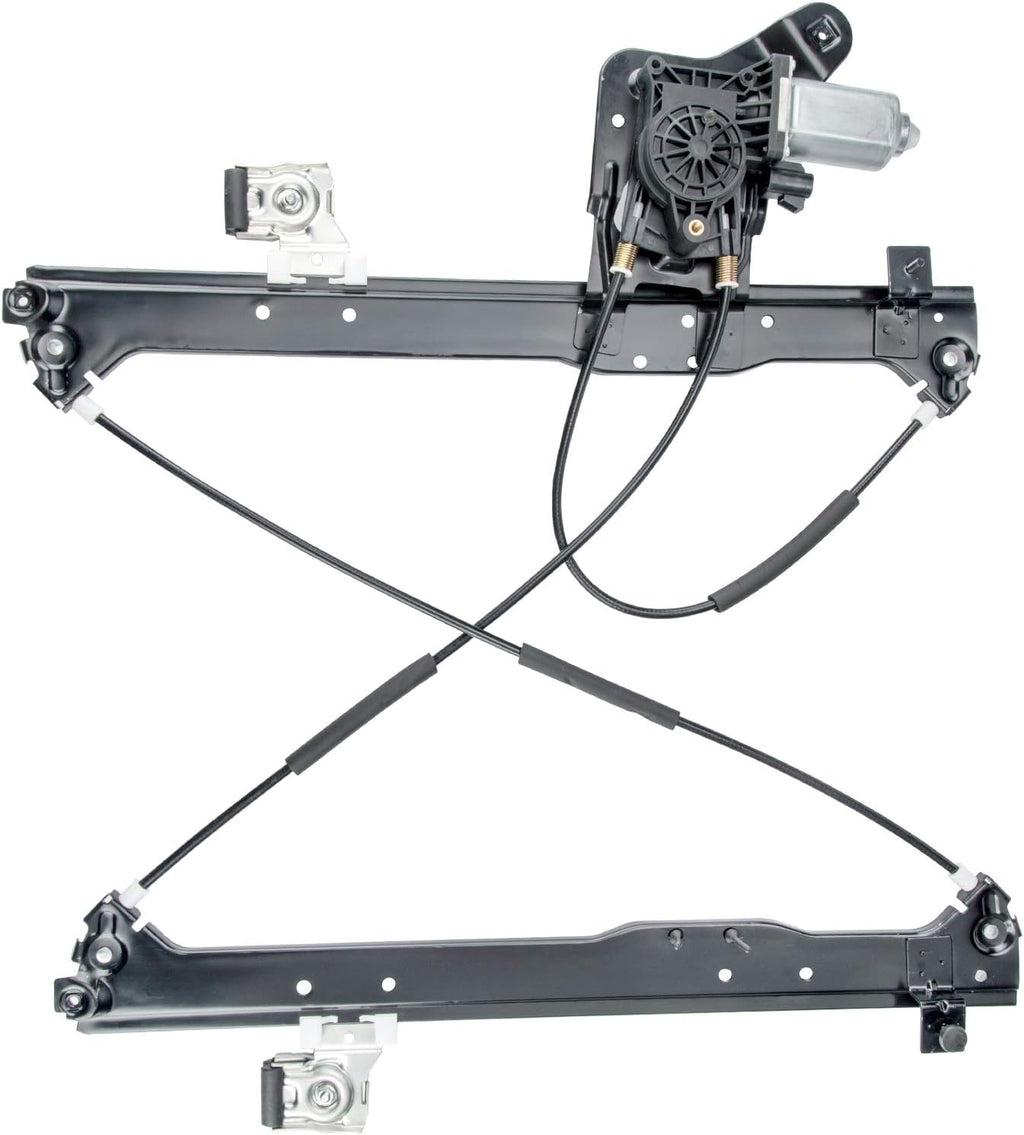 Power Window Regulator with Motor Assembly Rear Left Driver Side Pack of 2 U16371