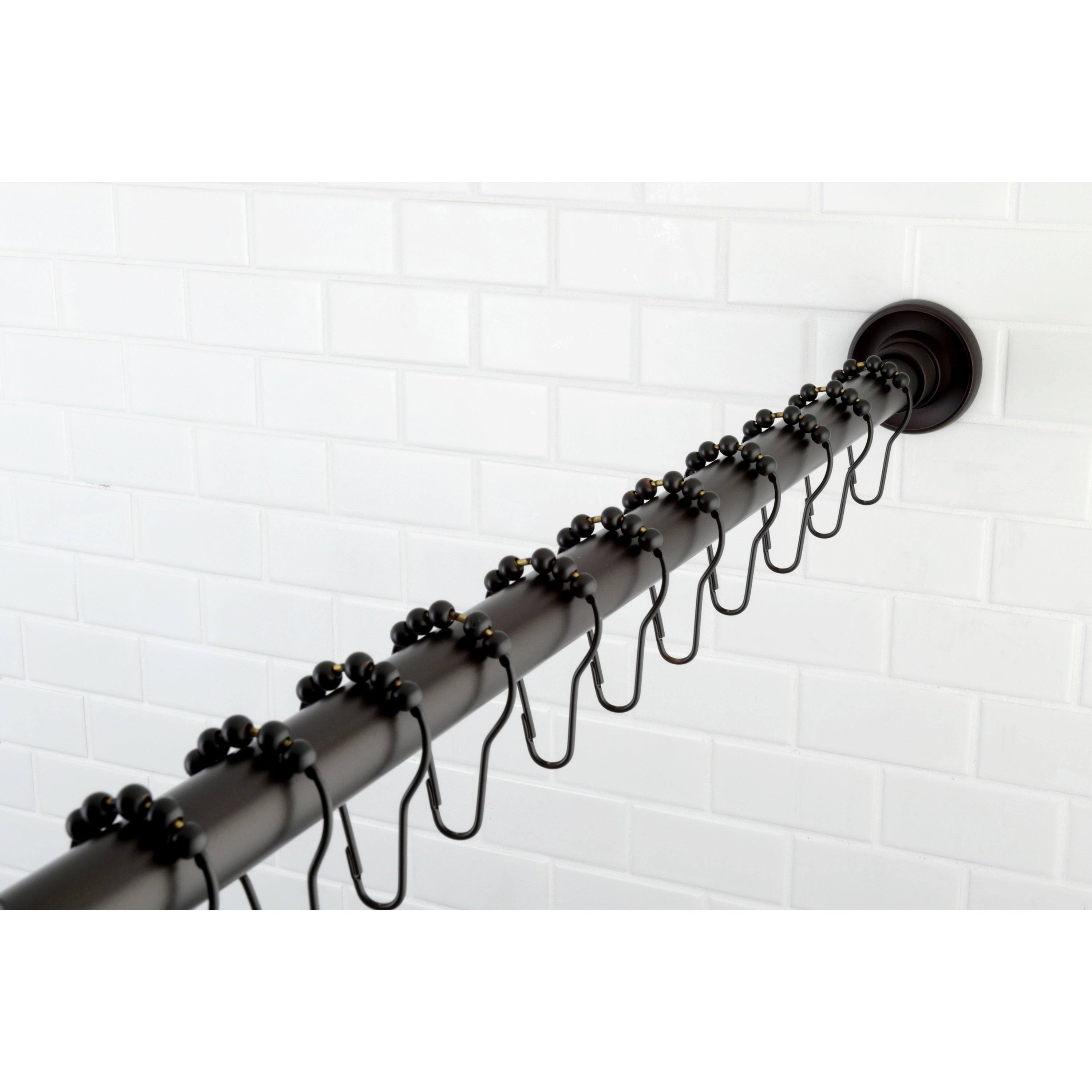 Tension Shower Rod with Hooks V79574