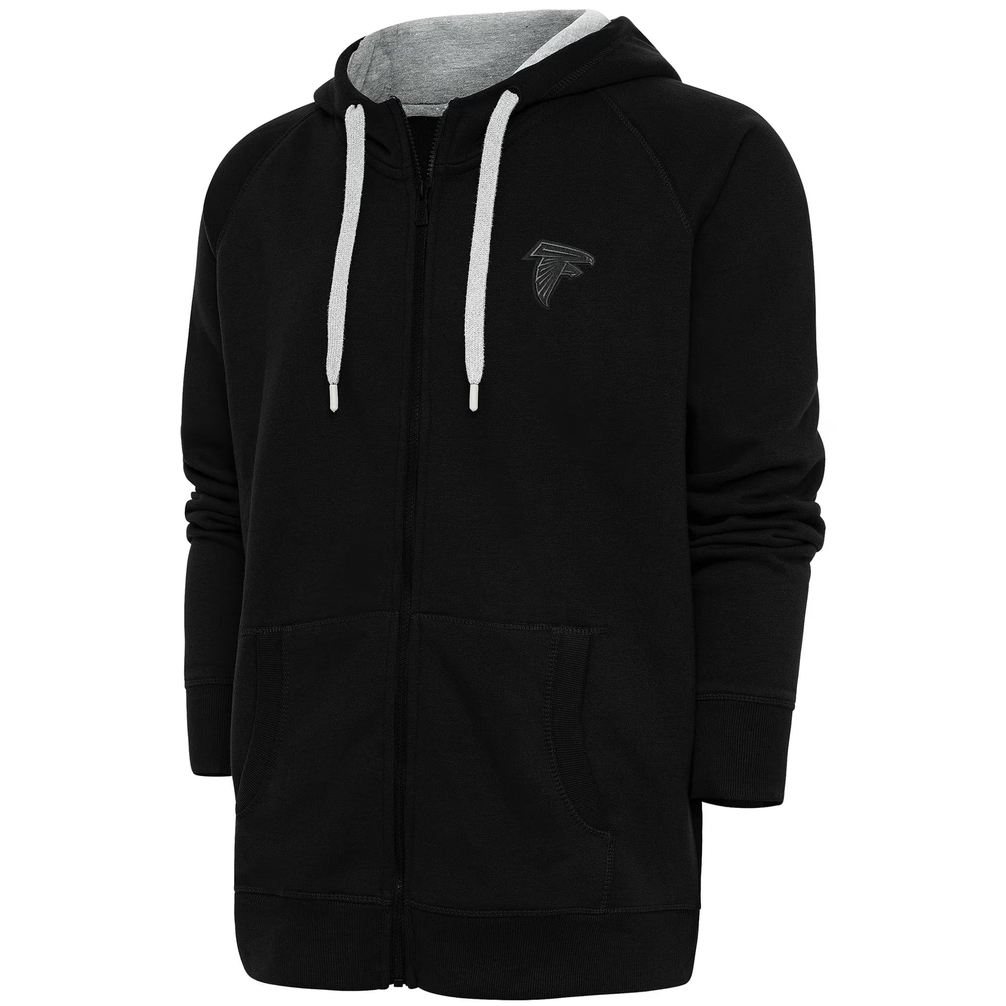 Black Atlanta Falcons Full-Zip Hoodie S775
