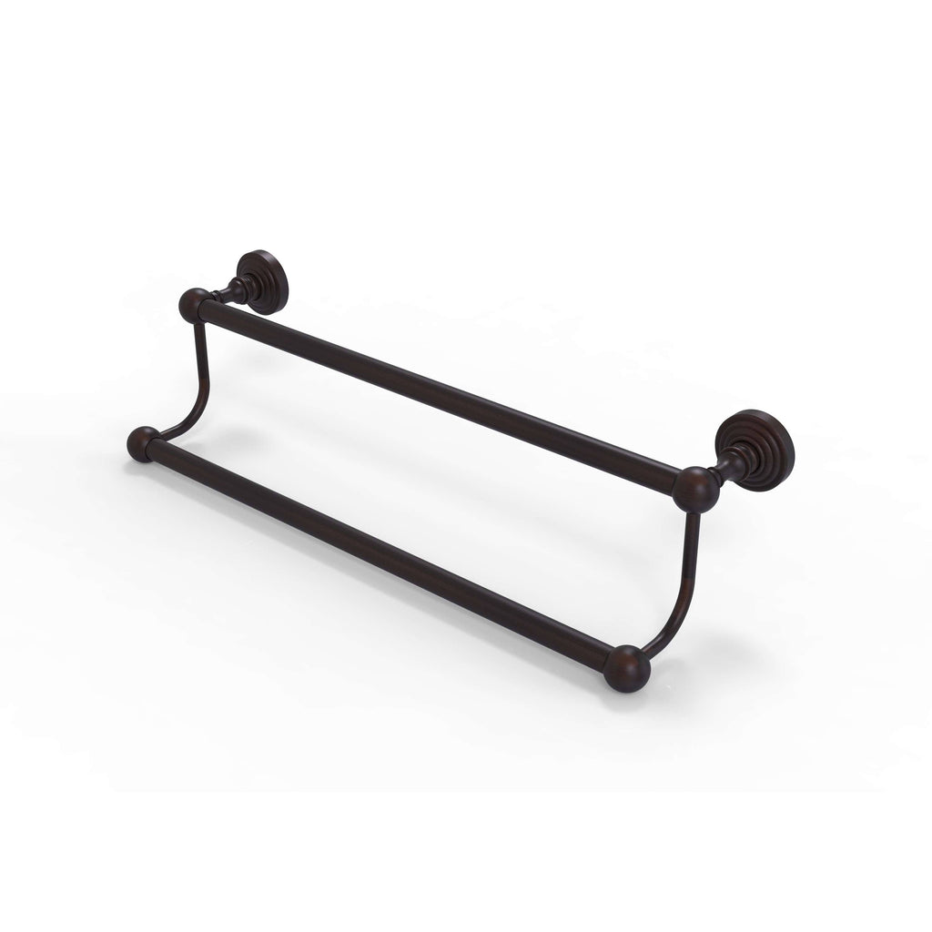 18 inch Double Towel Bar Venetian Bronze X1630