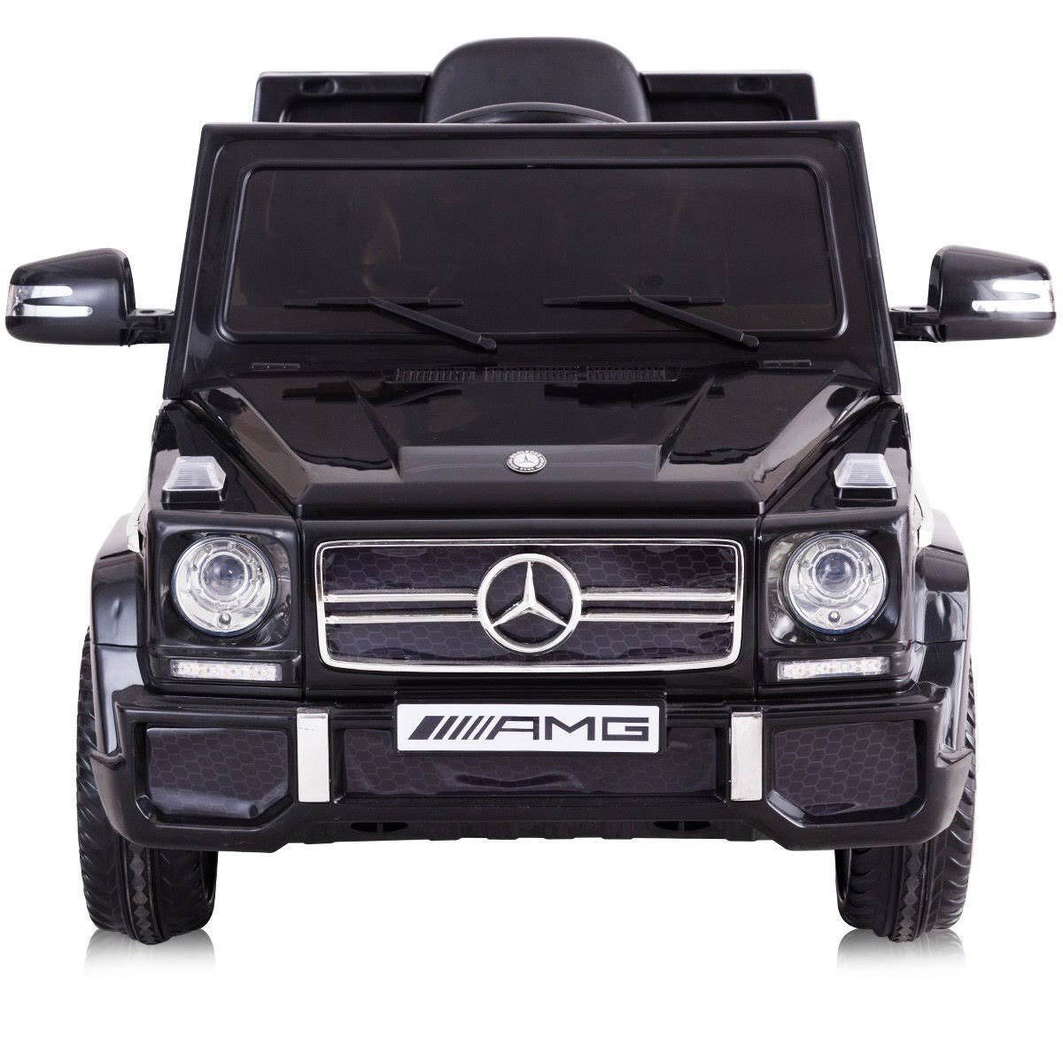 Black Remote Control Kids Riding Car D482767
