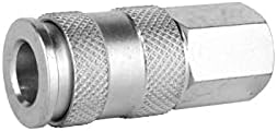 3/8" FNPT High Flow Quick-Connect Steel Coupler, Box of 10 S21284