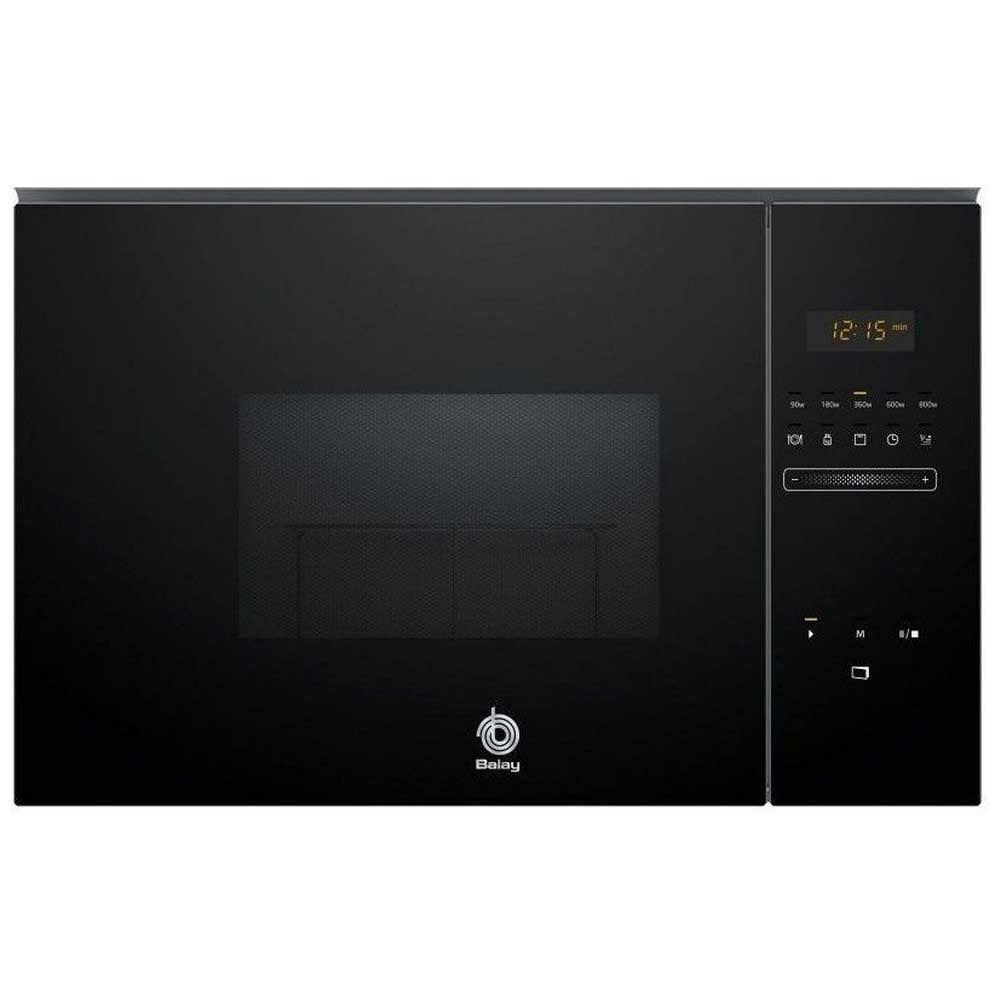 Black Built-in Microwave 20 L Touch Control 1270W D304142