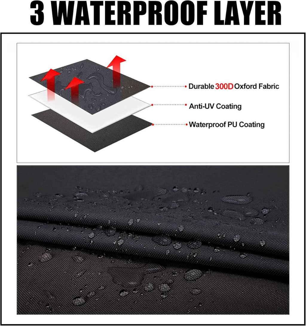 Heavy Duty Waterproof 300D Oxford Cloth UTV Cover A261