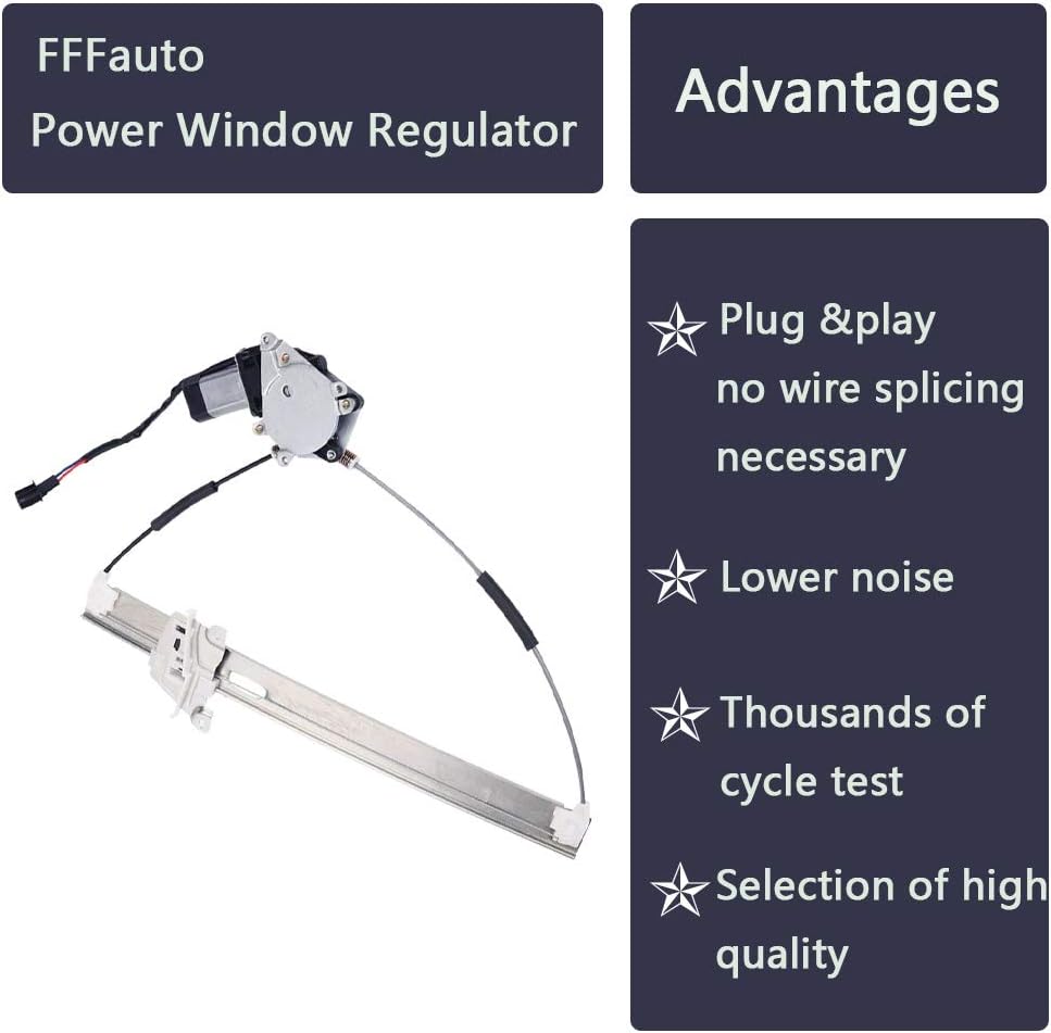 Power Window Regulator Motor Pack of 2 Z623257