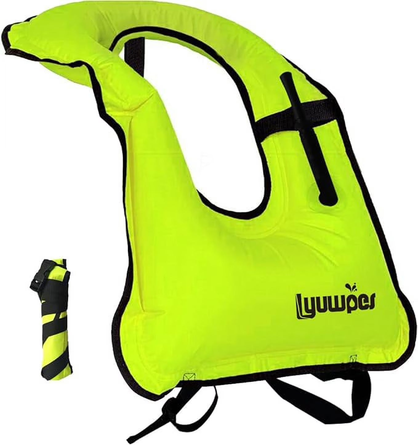 Inflatable Snorkel Vest Snorkeling Jackets Load Up to 220 Ibs S718041