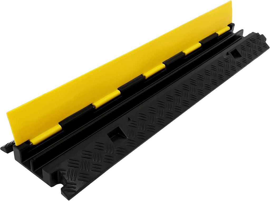3 Pack Heavy Duty Rubber Cable Protector Ramp L2066