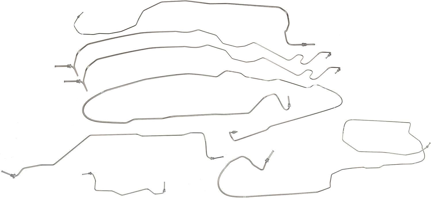 Stainless Steel Brake Line Kit Pack of 2 Q227820
