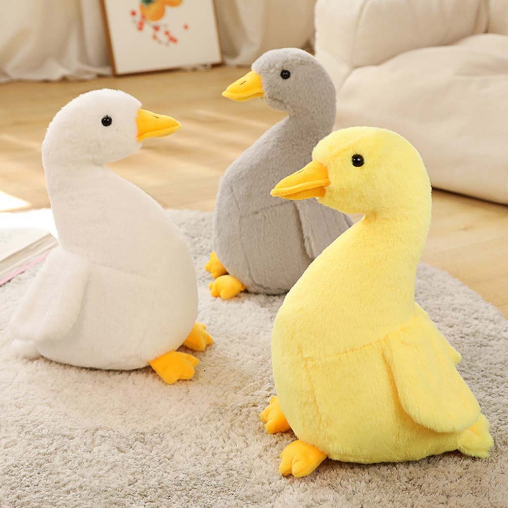 Black 30cm Duck Plush Doll Stuffed Toy Q817