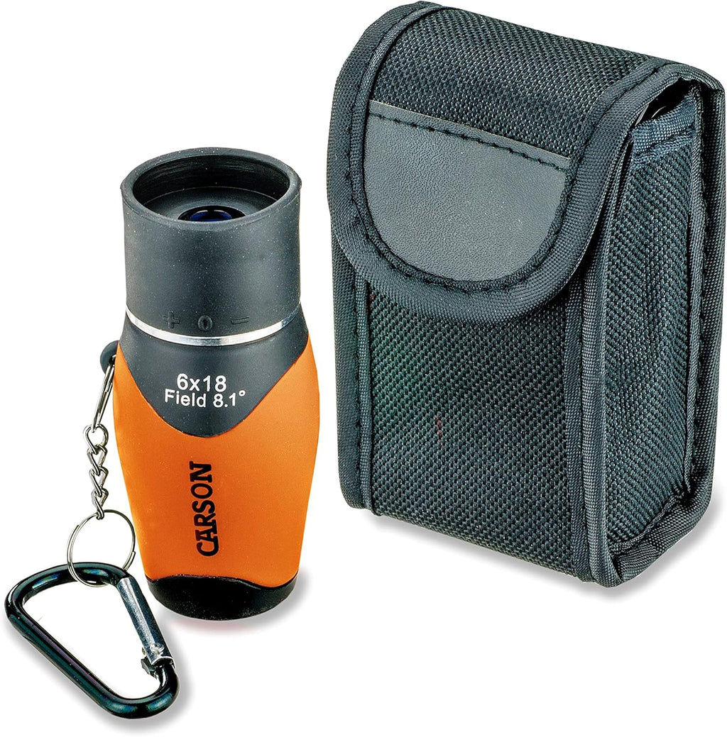Pocket Monocular with Carabiner Clip N36242