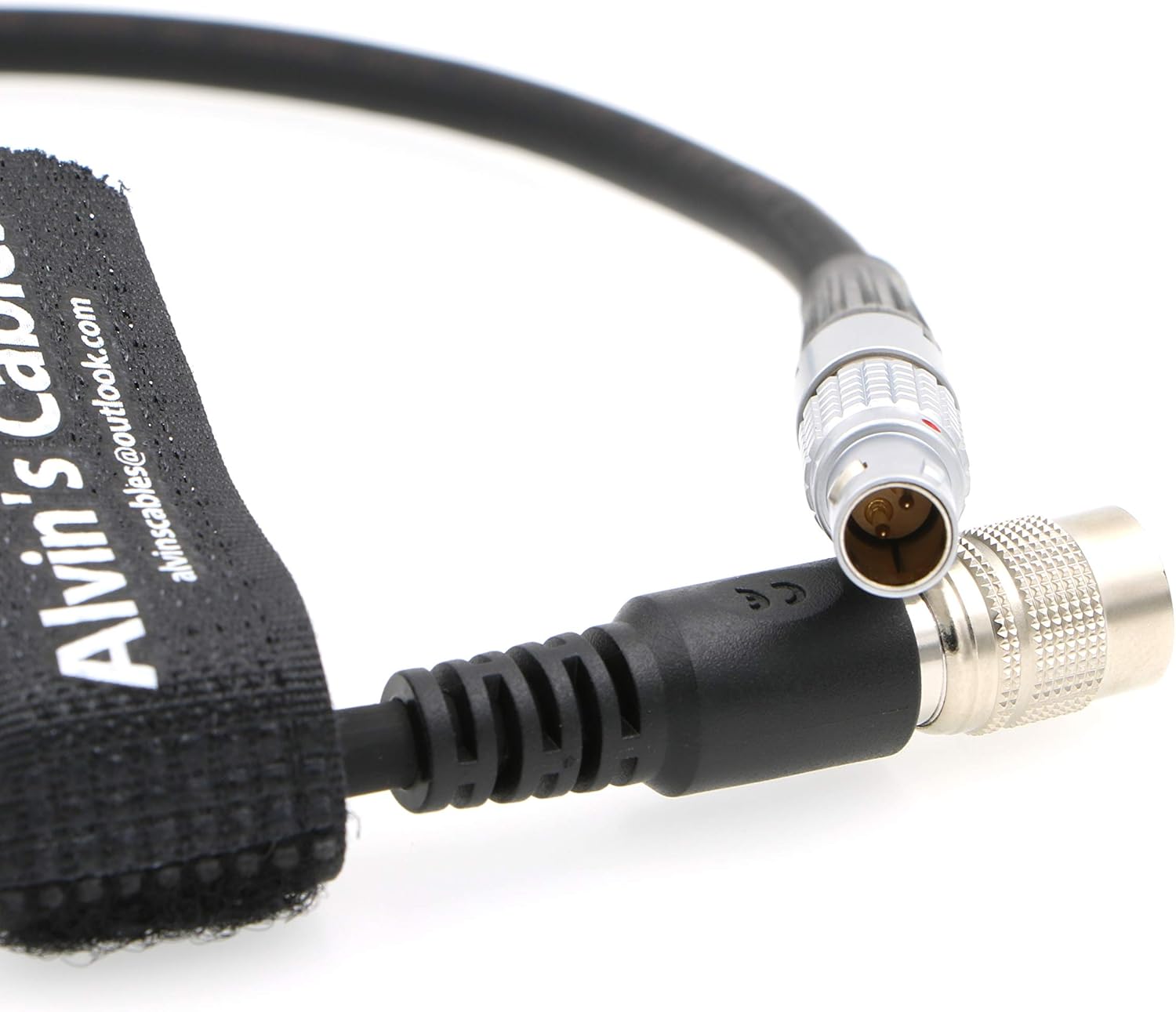 2 Pin Male to Hirose 4 Pin Male Cable Pack of 2 M7556