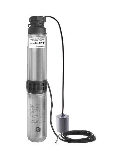 High Head Effluent Pump with Float F3423