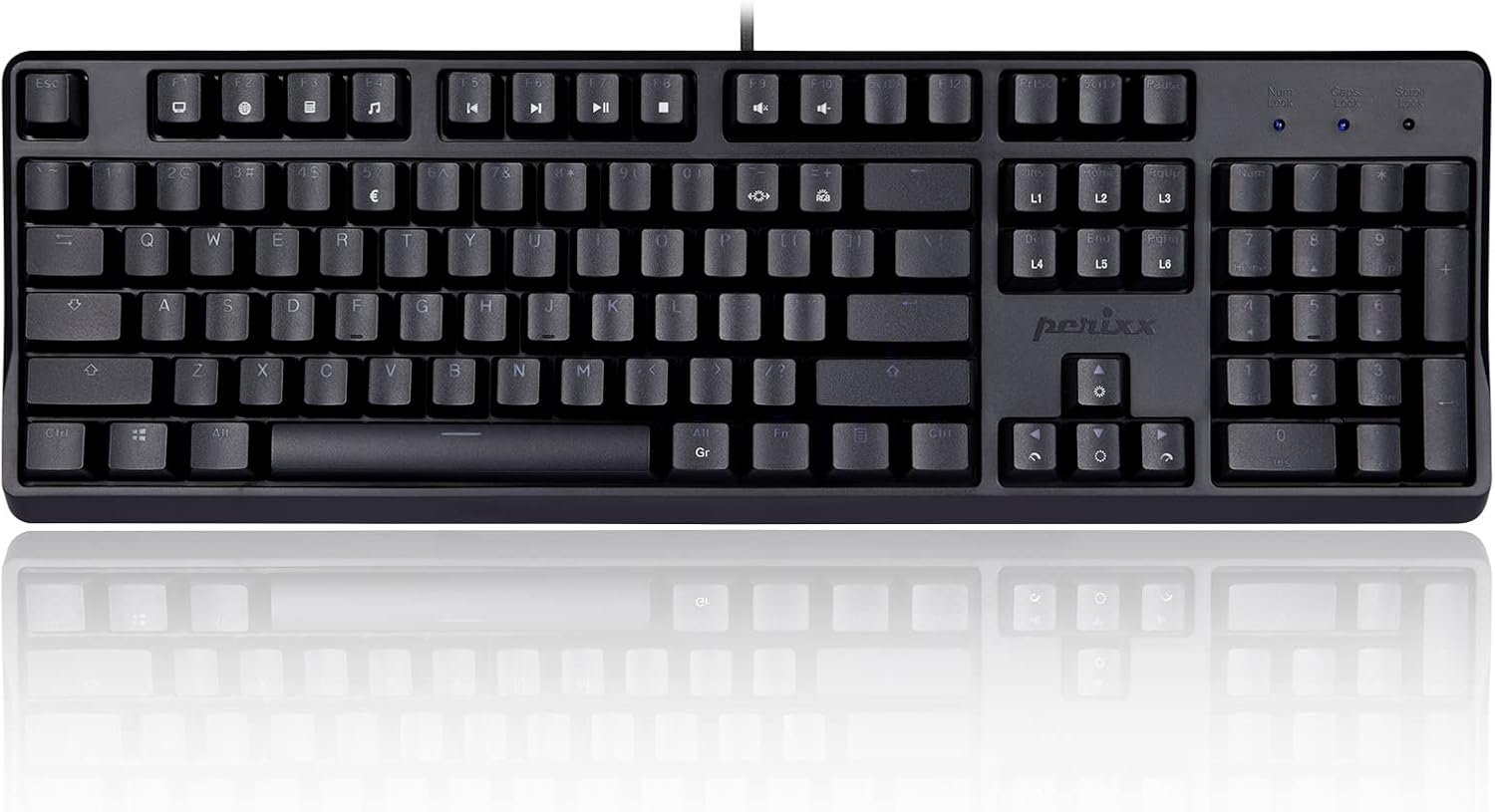 Mechanical Gaming Keyboard with RGB Backlighting, Pack of 2 X994601