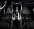 Black All Weather Heavy Duty Custom Fit TPE Car Floor Mats 2 Rows O400