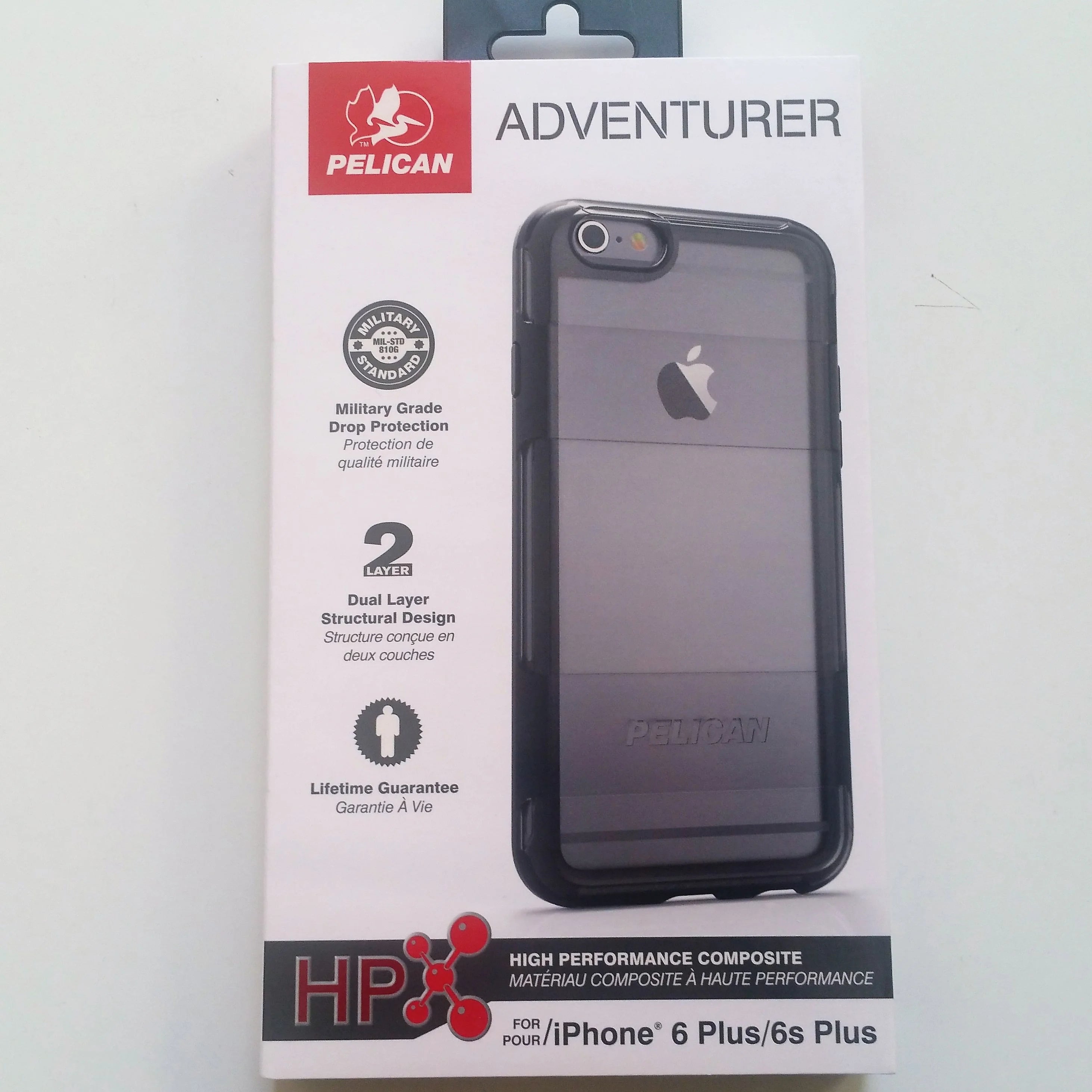 Gray Clear iPhone 6 Plus 6s Plus Case O5603