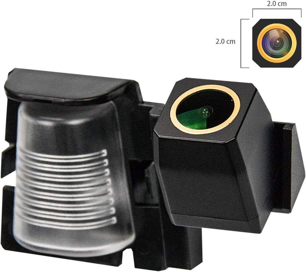 HD 1280x720p Golden Rear View Backup Camera W2951