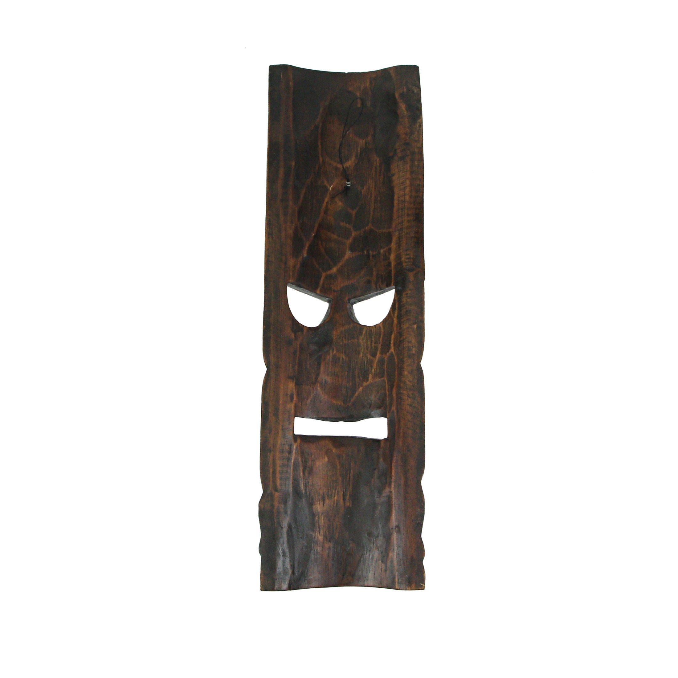 20 inch Wood Tiki Wall Mask Set of 2 O856515