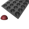 28 Hemispherical Silicone Tray U98716