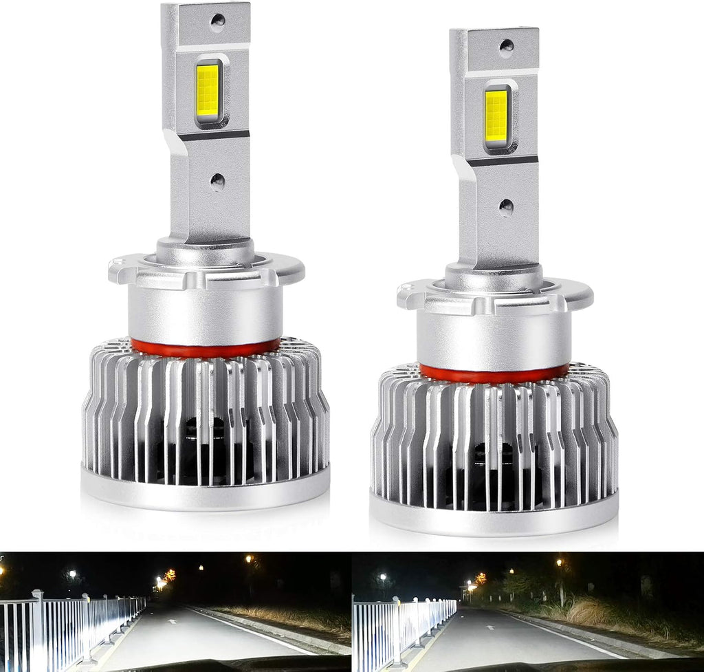 D5S LED Headlight Bulb Conversion Kit, 8600LM 6000K 70W, Pack of 2 U73097