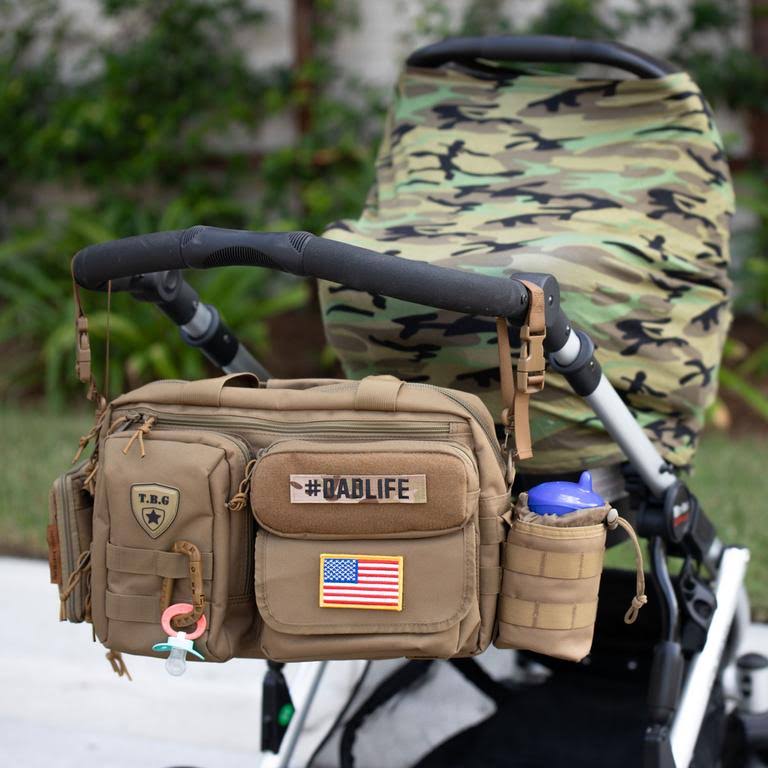Coyote Brown Diaper Bag with Changing Mat G774