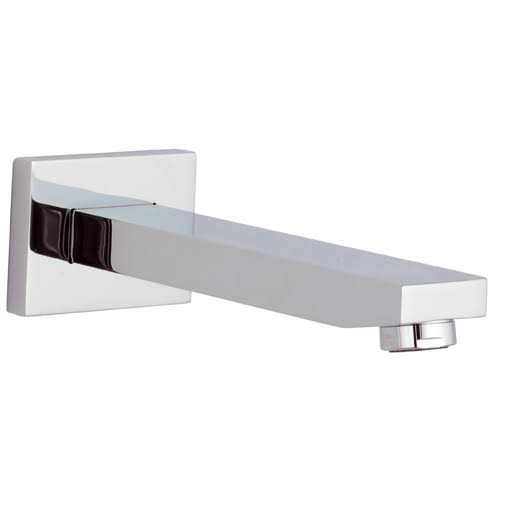 Chrome Wall Mounted Tub Spout Without Diverter Q6777