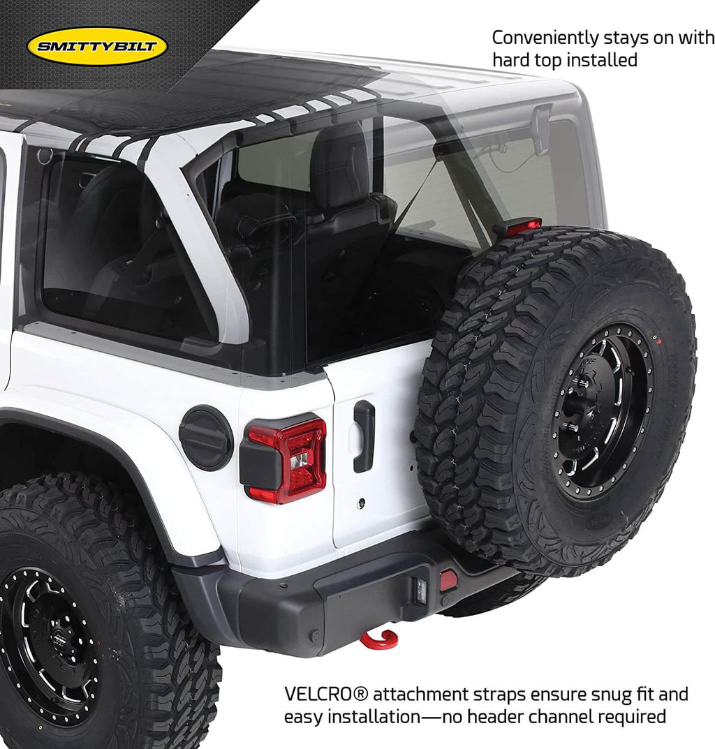 Black Extended Mesh Top with Skylights M365977