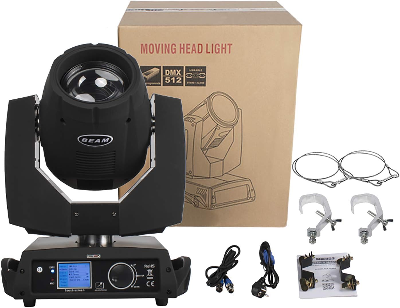 230W 7R Moving Head Stage Lighting DMX512 Q999050