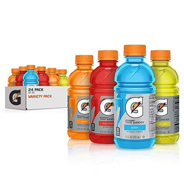 12 Fl Oz Sport Drink Variety Pack (Pack of 24) F7673