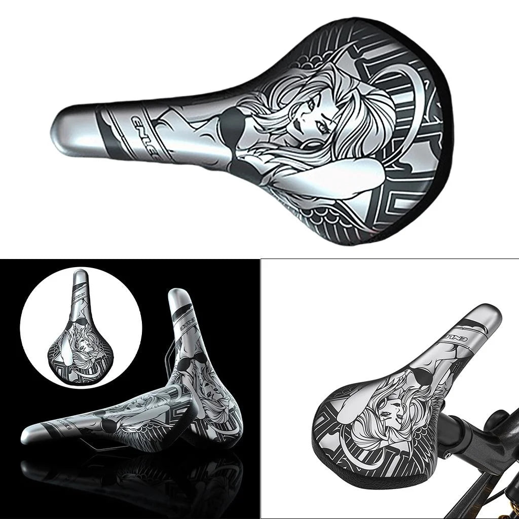 PU Leather Ergonomic Waterproof Bike Saddle Seat U994