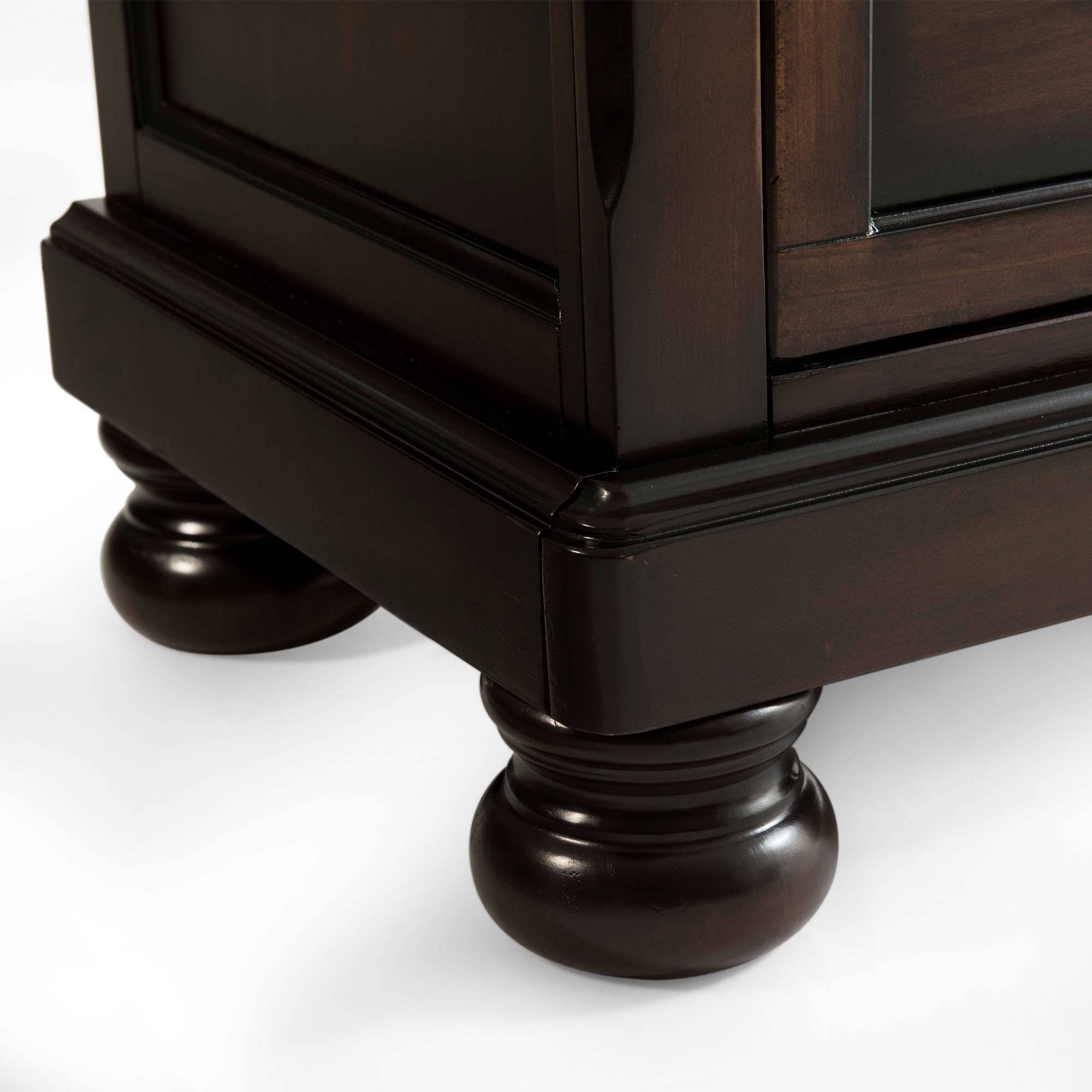 Walnut Media Chest D596