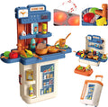 4 in 1 Kitchen Playset with 41pcs Realistic Cooking Accessories J9829
