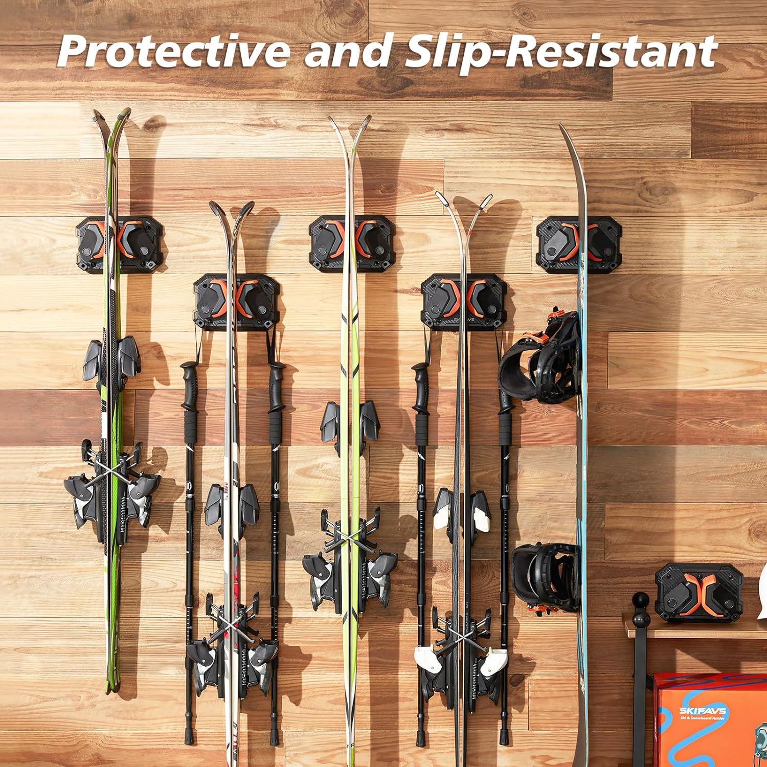 Ski Wall Mount Storage Rack R426224