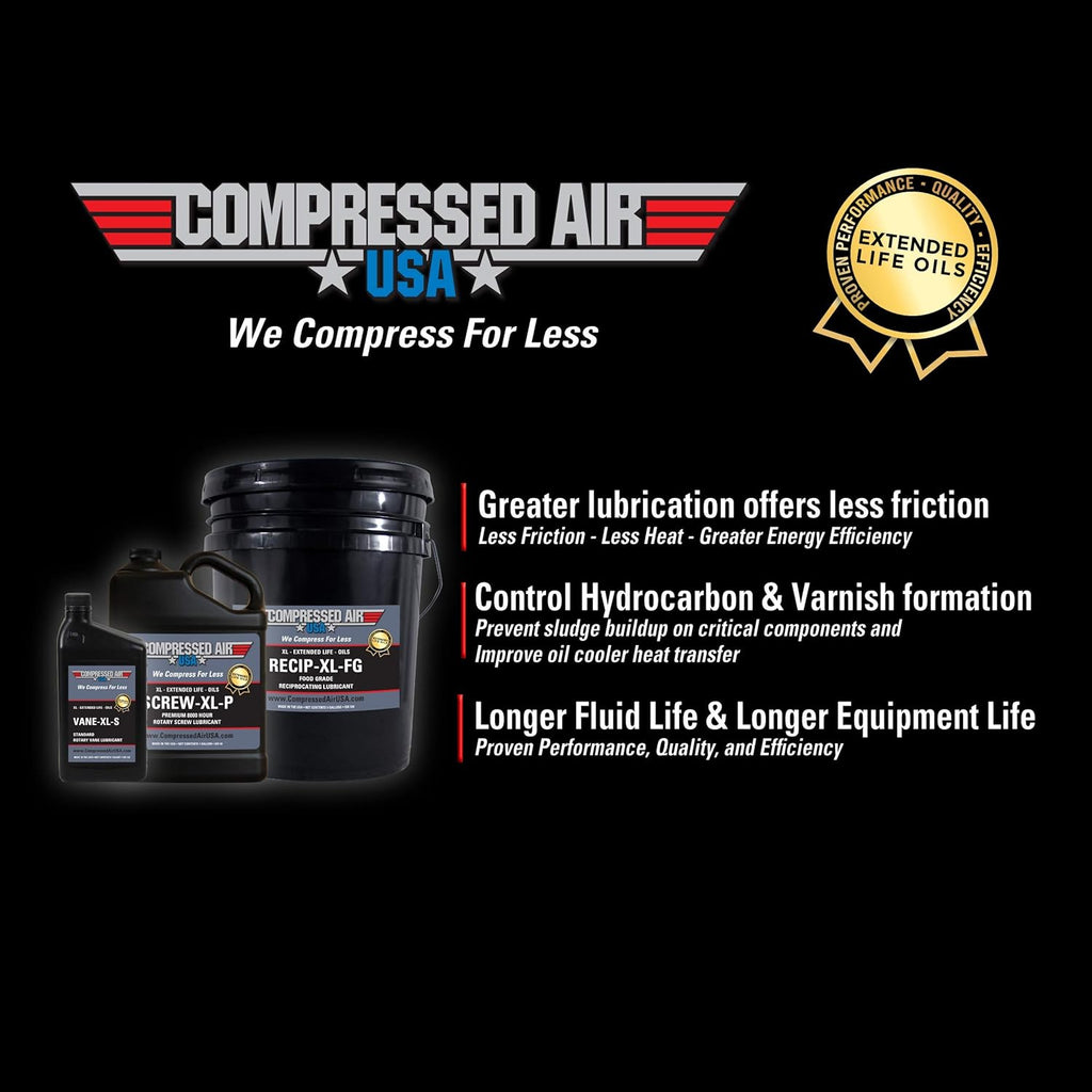 Rotary Vane Air Compressor Lubricating Oil (1 Gallon) I78670