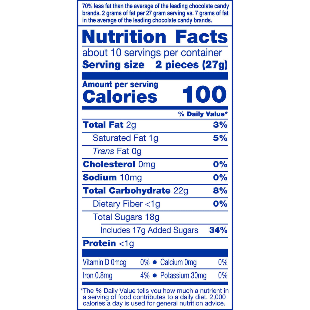 Dark Chocolate Peppermint Patties Eggs Candy, Bag 9.6 oz I624060